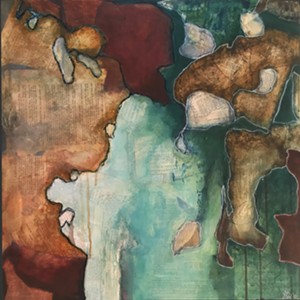 COURTESY OF T.W. WOOD GALLERY - "Process of Continual Change (Navigate)" by Kristen M. Watson