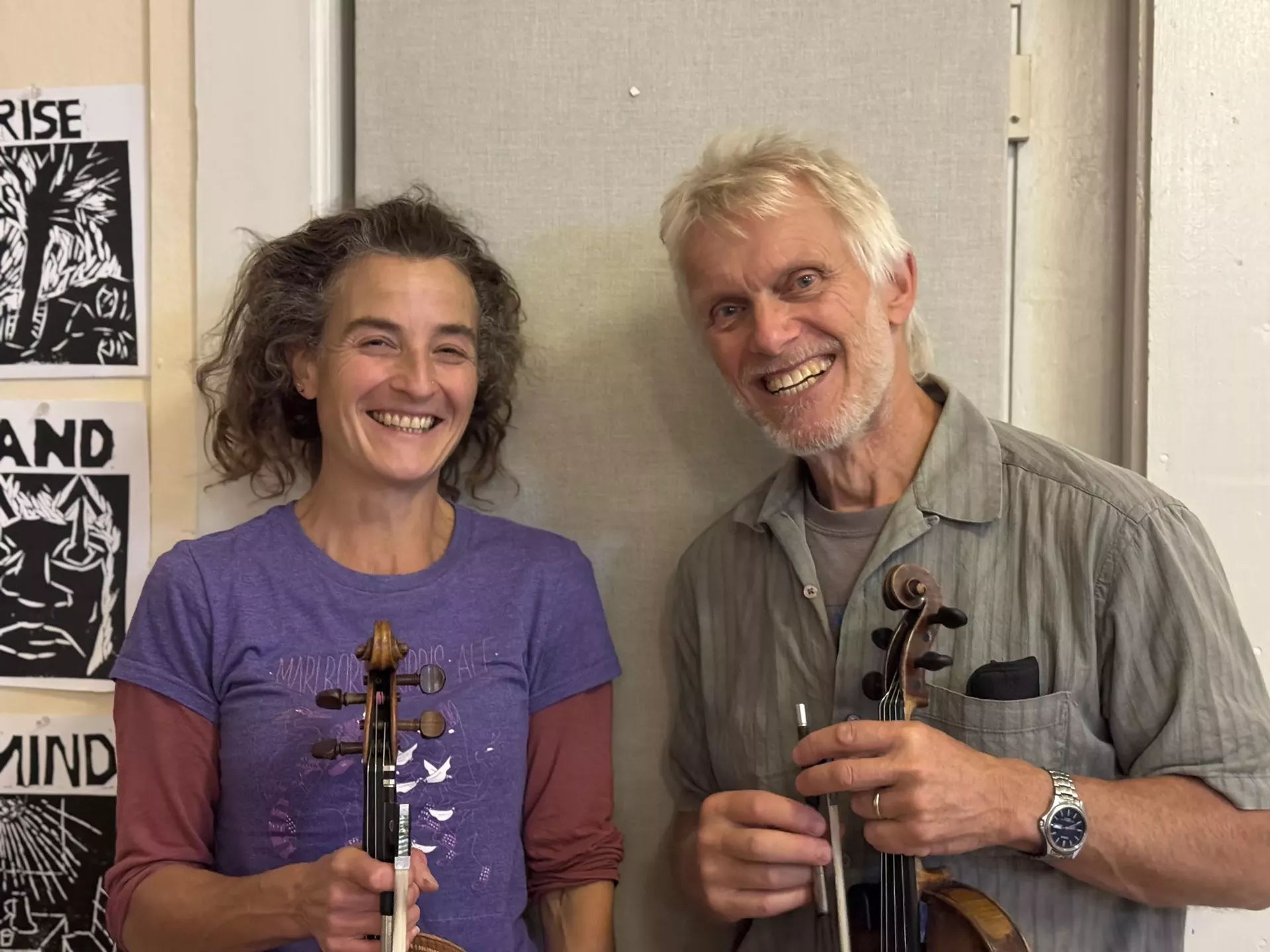 Laurel Swift and Peter Macfarlane