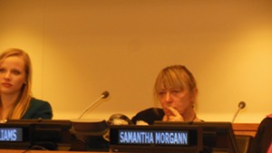 Vermont resident and Nobel Peace Prize Winner Jody Williams talked about the activist's life at the UN.
