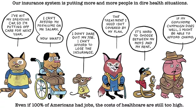 Image: Vermont&rsquo;s Center for Cartoon Studies Collaborates on U.S. Health Care Guide