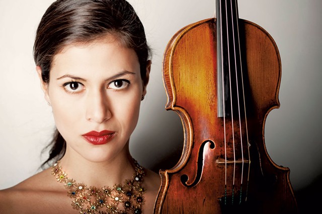 Violinist Elena Urioste - COURTESY OF VERMONT SYMPHONY ORCHESTRA