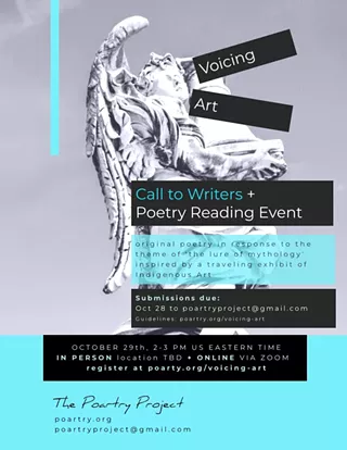 Image: Voicing Art Poetry Reading