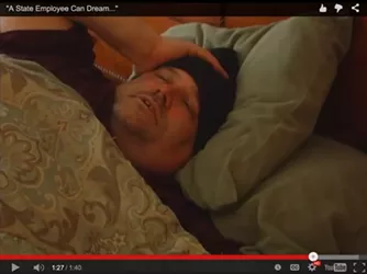 In Video, State Employee Dreams of a Different Peter Shumlin