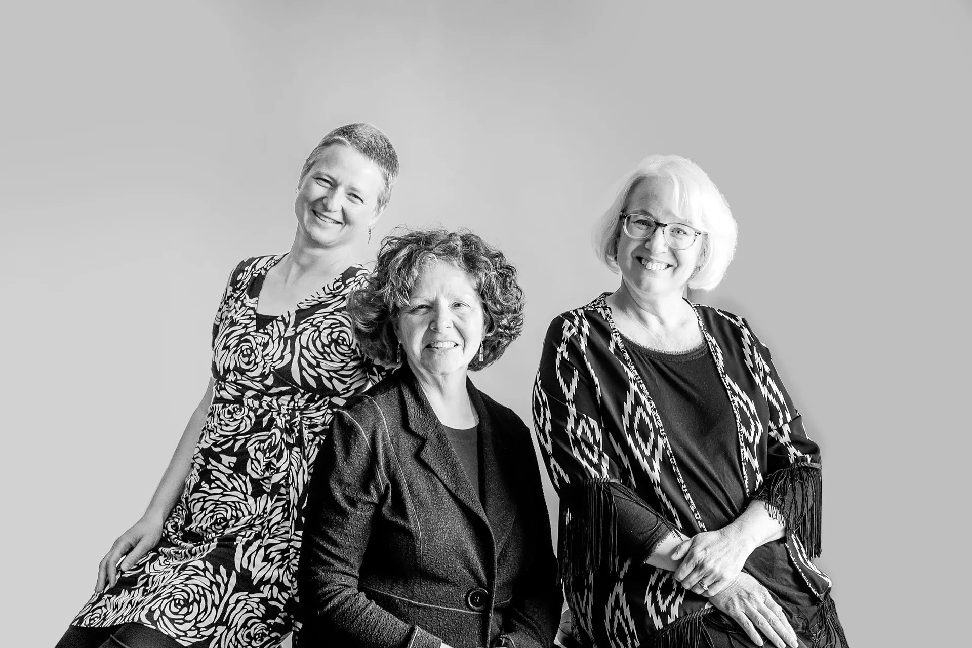 Rachael Elliott, Cynthia Huard and Katie Oprea