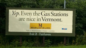 Why Vermont Businesses Advertise on New York Billboards
