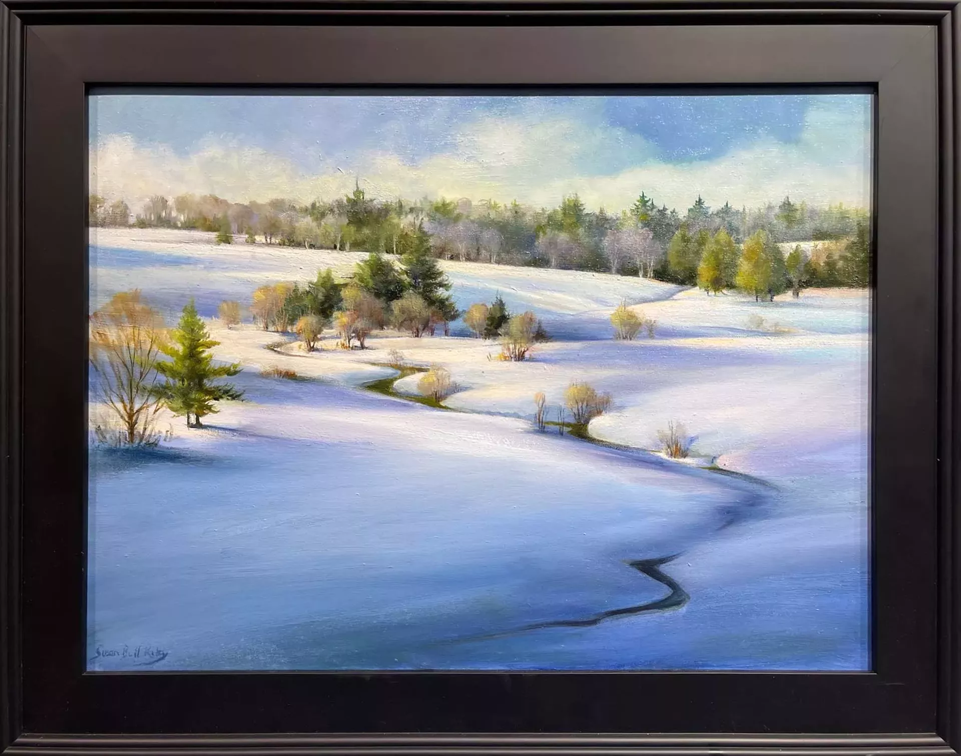 "Winter Light" by Susan Bull Riley