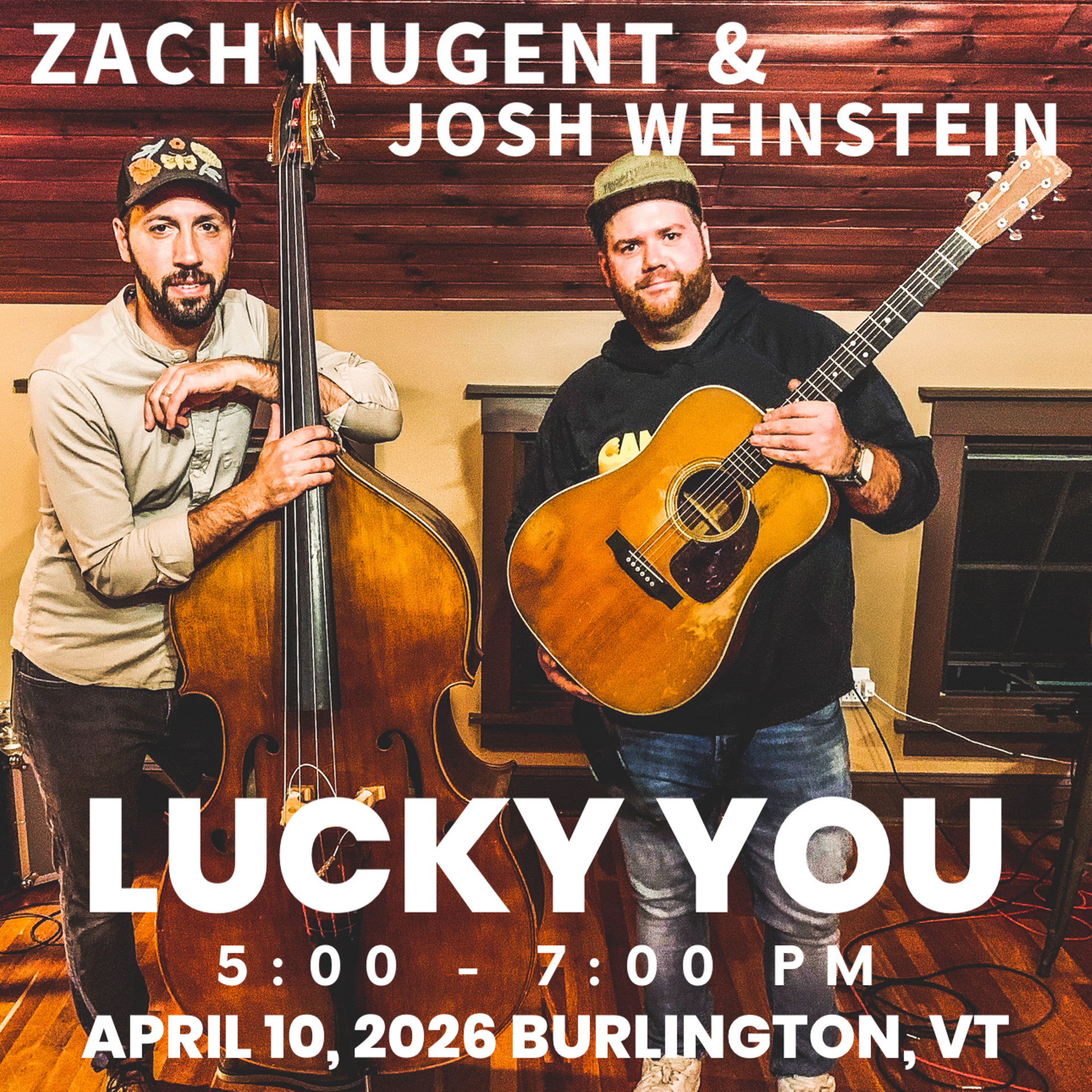 Accoustic Set with Zach & Josh